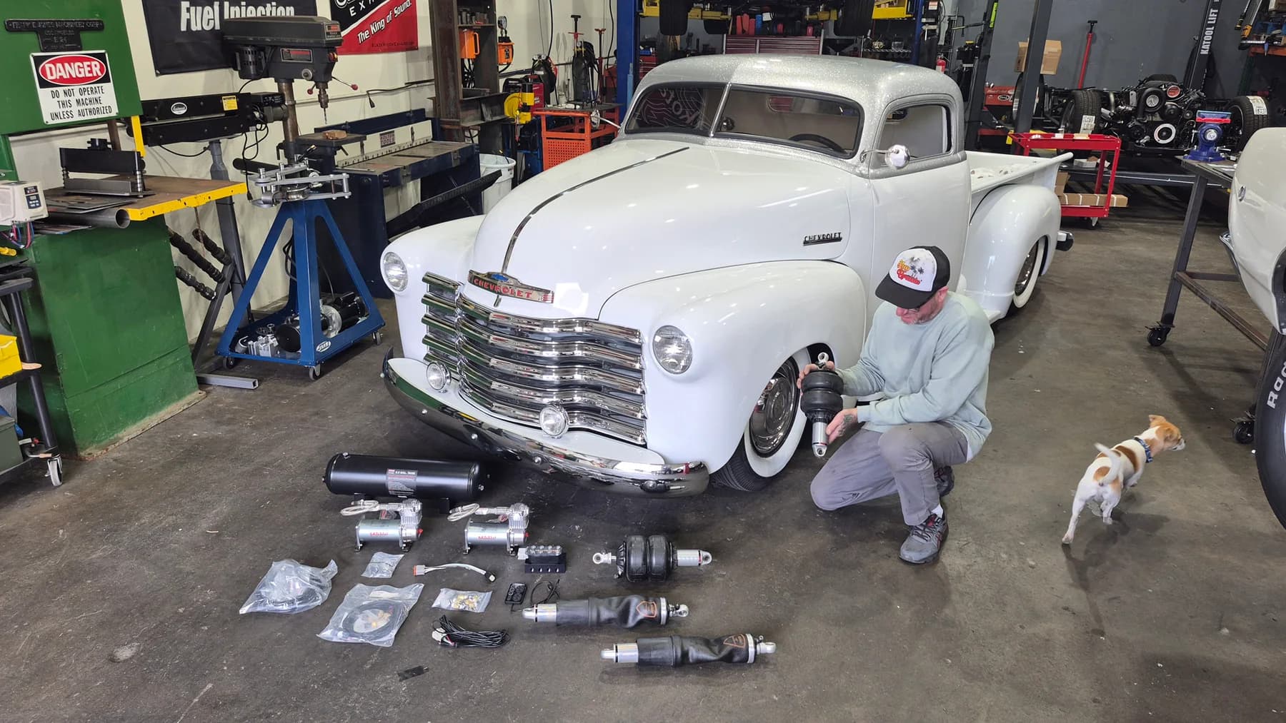 How a truck gets four inches lower without getting worse